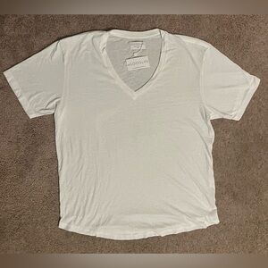 Goodlife White V-Neck Tee